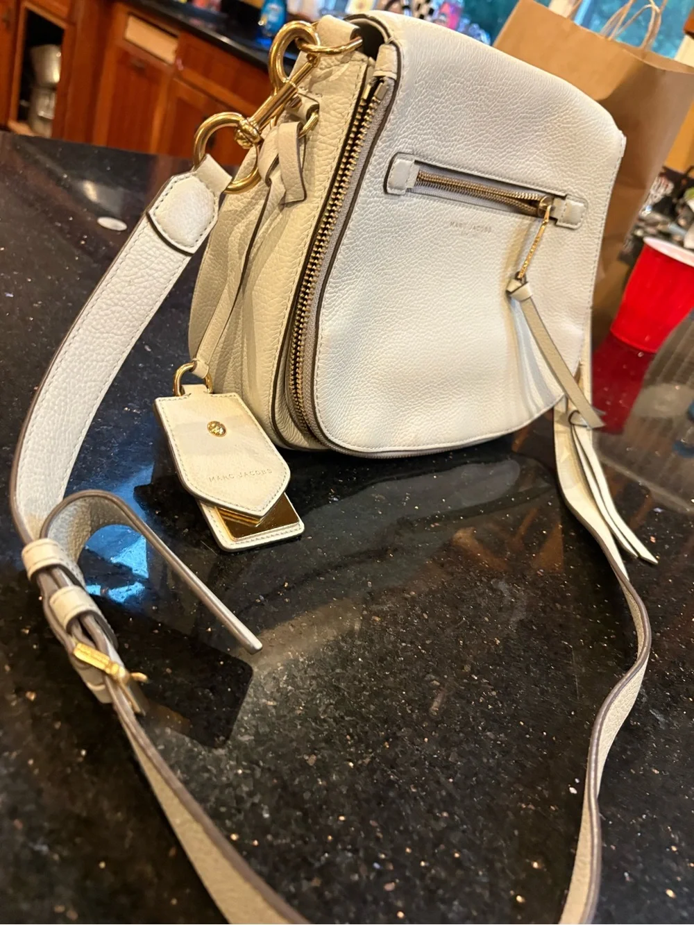 LIKENEW MARC Jacobs Large Recruit Nomad Saadle Bag/Crossbody